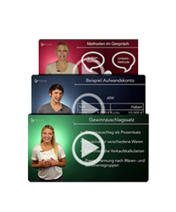 Online-Lernvideos Abschlussprüfung Verkäufer / Verkäuferin